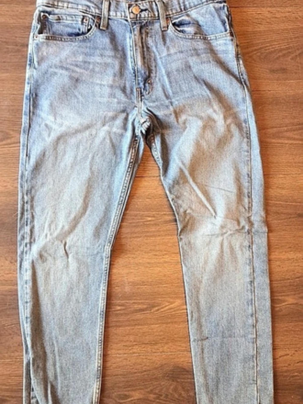 Levi's 512 Slim Taper Jeans Straight Leg Blue Jeans